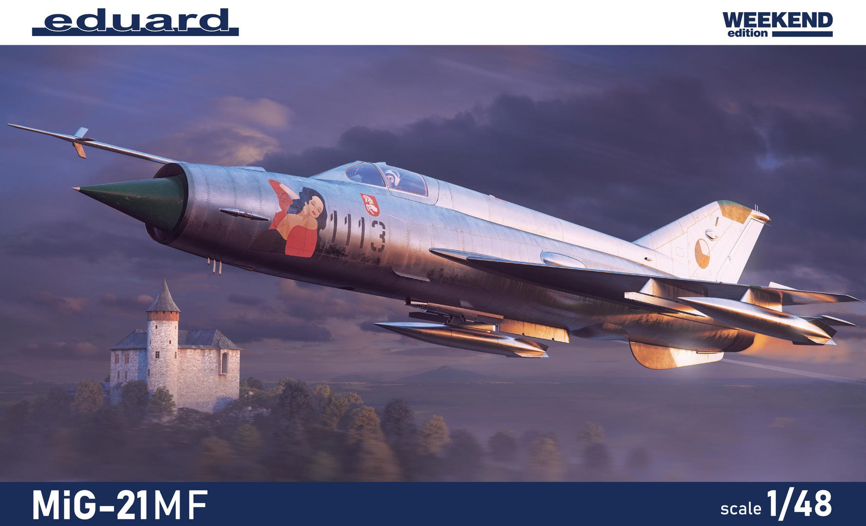 Eduard Plastic Kits 84124-1:48 MiG-21 PFM Weekend Neu Eduard Plastic Kits 84124-1:48 MiG-21 PFM Weekend Neu